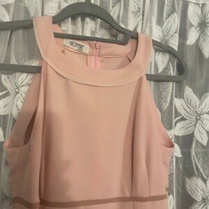 Gioffre Milano Size 2 elegant pink dress